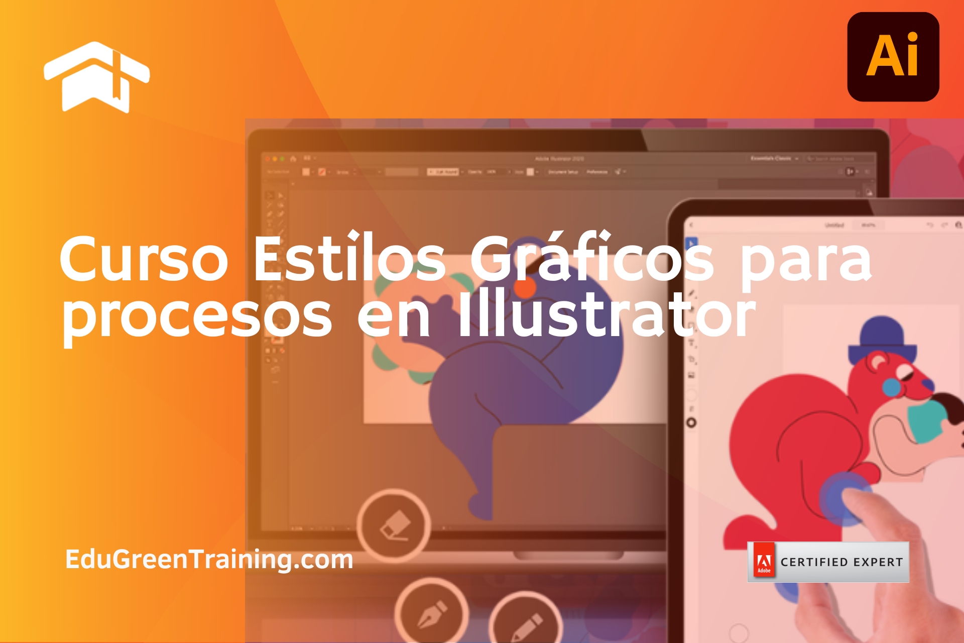 Curso Estilos Gráficos para procesos Automatizados en Adobe Illustrator