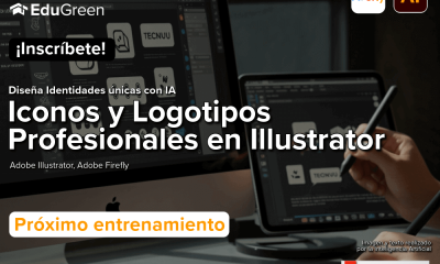 Diseña Identidades únicas con IA: Iconos y Logotipos Profesionales en Illustrator